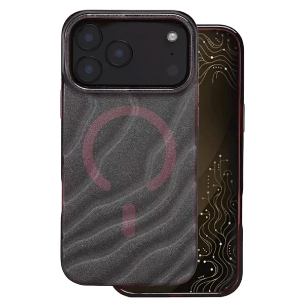 Калъф Tecto Shield Desert, съвместим с Magsafe за iPhone 18 Pro, махагон 1