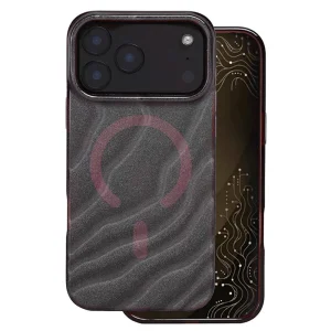 Калъф Tecto Shield Desert, съвместим с Magsafe за iPhone 18 Pro, махагон