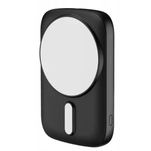 Power Bank Blue Star Slim DG-P8, 5000 mAh, Compatible with Magsafe, 15W, Black