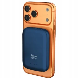 Power Bank Blue Star Slim DG-P8 5000 mAh MagSafe compatible 15W - Navy Blue 3