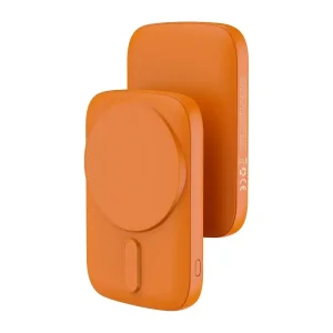 Power Bank Blue Star Slim DG-P8, 5000 mAh, Compatible with Magsafe, 15W, orange 2