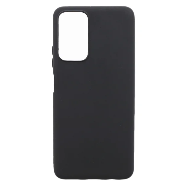 Matte Silicone Case for Xiaomi Redmi Note 11 5G / Poco M4 5G, Black 1