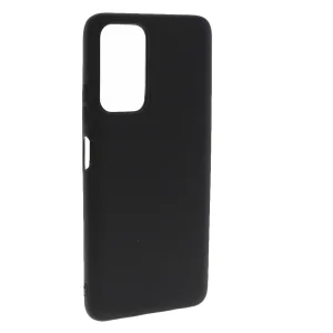 Matte Silicone Case for Xiaomi Redmi Note 11 5G / Poco M4 5G, Black 3