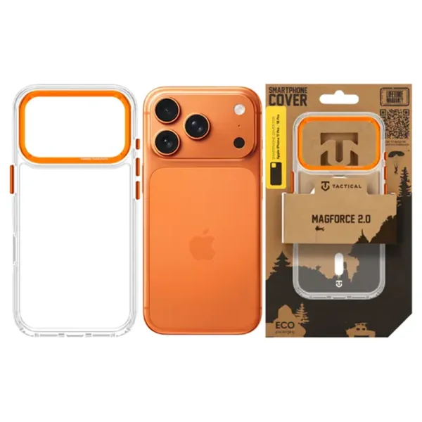 Калъф Tactical MagForce 2.0 Cover за iPhone 18 Pro, оранжев 6