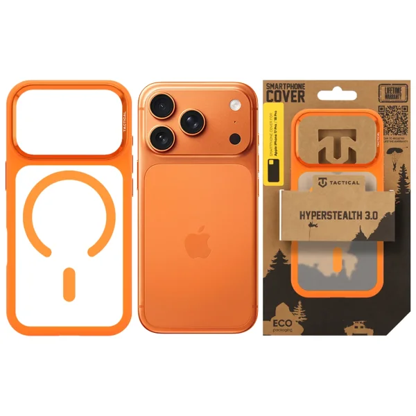 Tactical MagForce Hyperstealth 3.0 Cover Case for iPhone 18 Pro, orange 6