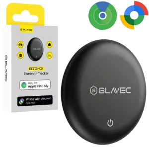 Tracking tracker Blavec BTG-01 Bluetooth Dual Apple end Android (Find My), black