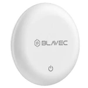 Tracking tag Blavec BTG-02 Bluetooth Dual Apple / Android + keyring, white