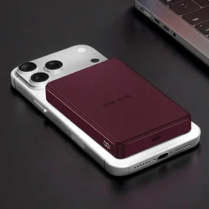 Външна батерия Blavec 10000mAh BJ-05 Ultra, Type C, Qi2.2, 25W + PD, 45W, лилав 3