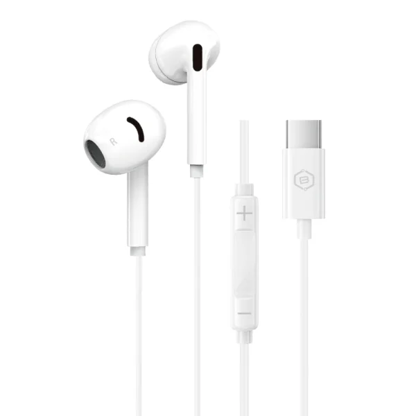 Earphones Blavec BHS-02 Type-C, DAC, BHS02-W, white 2