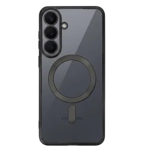 Калъф Electro Mag Cover, съвместим с Magsafe за Samsung Galaxy S26 FE, черен