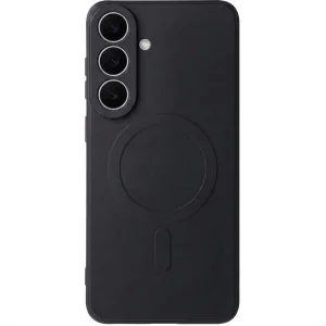 Калъф Silicone Mag Cover, съвместим с Magsafe за Samsung S26 FE, черен