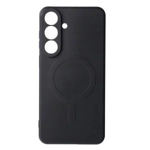 Калъф Silicone Mag Cover, съвместим с Magsafe за Samsung S26 FE, черен 3