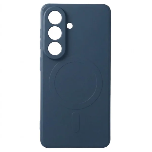 Калъф Silicone Mag Cover, съвместим с Magsafe за Samsung S26 FE, син 3