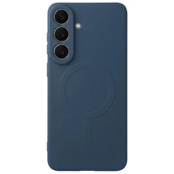 Калъф Silicone Mag Cover, съвместим с Magsafe за Samsung S26 FE, син 1