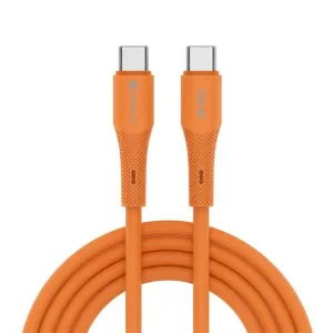 Cable Forcell F-Energy, C347, QC4.0, PD, 5A, 100W, 1m, orange 2