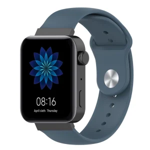 Универсална силиконова каишка 18mm Quick-Release за Huawei Watch GT 7 41mm / Xiaomi Mi Watch, син