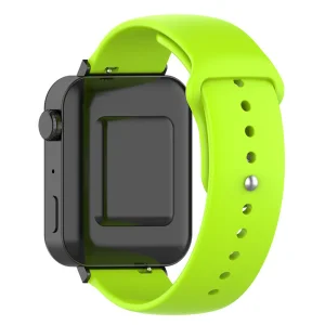 Универсална силиконова каишка 18mm Quick-Release за Huawei Watch GT 7 41mm / Xiaomi Mi Watch, светло зелен 3