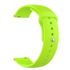 Универсална силиконова каишка 18mm Quick-Release за Huawei Watch GT 7 41mm / Xiaomi Mi Watch, светло зелен 4