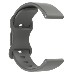 Universal silicone strap 18mm Butterfly Shape, gray 2