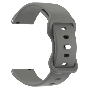 Universal silicone strap 18mm Butterfly Shape, gray 4