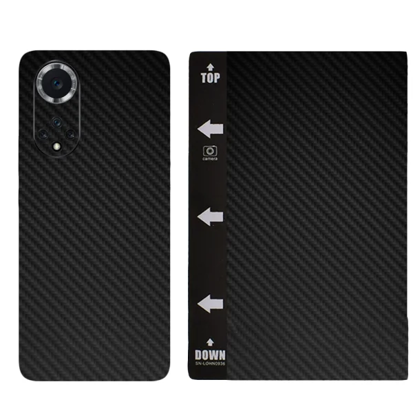 Back Film Protector for Huawei Nova 9, Black Carbon 1
