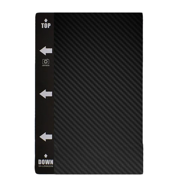 Back Film Protector for Huawei Nova 9, Black Carbon 2