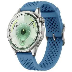 Universal silicone strap 18mm for Huawei Watch GT 6 41mm / GT 5 41mm / GT 4 41mm, blue