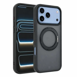 Калъф Tactical MagForce, съвместим с Magsafe Hyperstand Cover за iPhone 18 Pro Max, черен