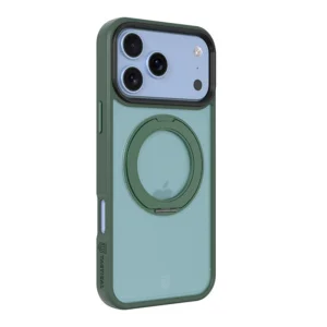 Калъф Tactical MagForce, съвместим с Magsafe Hyperstand Cover за iPhone 18 Pro Max, зелен 2