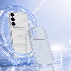 Diamond Glitter Texture case for Samsung Galaxy S26 FE, transparent 5