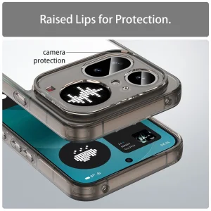 Калъф Anti Yellowing за Nothing Phone (4a), черен 4