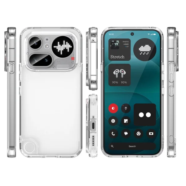 Anti Yellowing case for Nothing Phone (4a), transparent 2