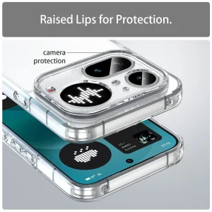 Anti Yellowing case for Nothing Phone (4a), transparent 4