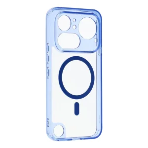 PC + TPU Magnetic case for Nothing Phone (4a) Pro, transparent-blue 3