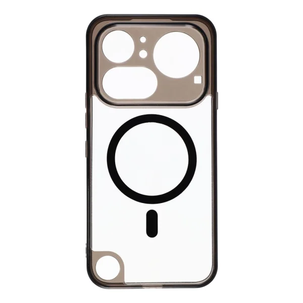 Case PC + TPU Magnetic for Nothing Phone (4a) Pro, transparent-black 2