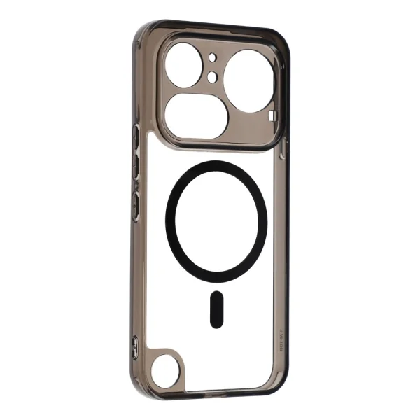 Case PC + TPU Magnetic for Nothing Phone (4a) Pro, transparent-black 3