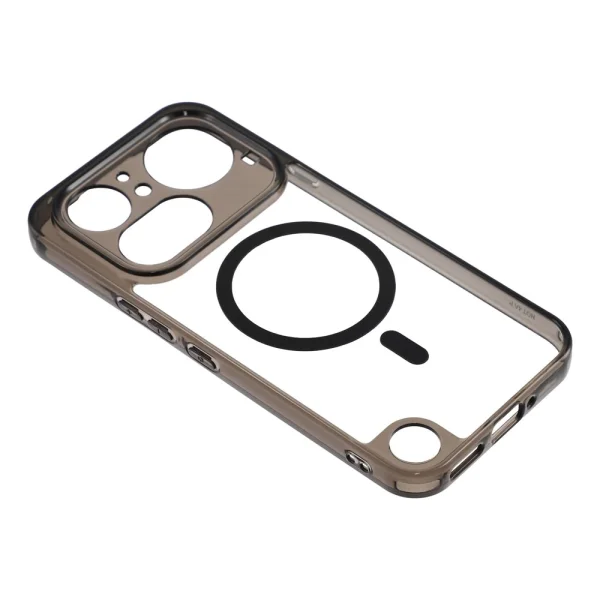 Case PC + TPU Magnetic for Nothing Phone (4a) Pro, transparent-black 4