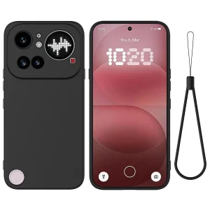 Liquid Silicone case for Nothing Phone (4a) Pro, black