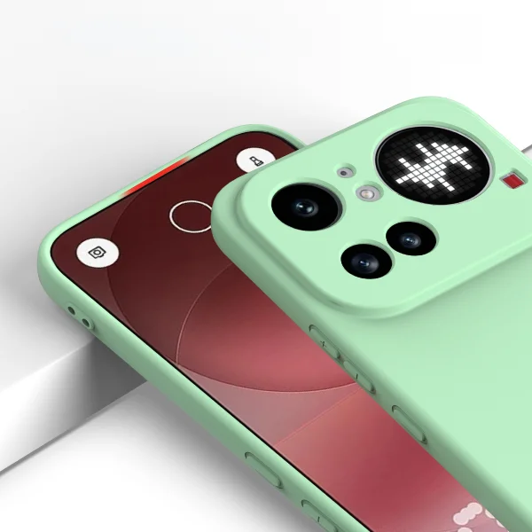 Калъф Liquid Silicone за Nothing Phone (4a) Pro, зелен 4