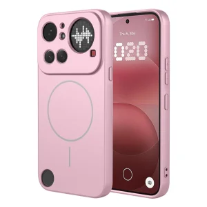 Case compatible with Magsafe Slim Silicone for Nothing Phone (4a) Pro, pink