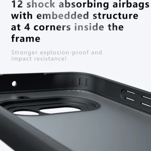 Shockproof PC+TPU case for Nothing Phone (4a), transparent 3