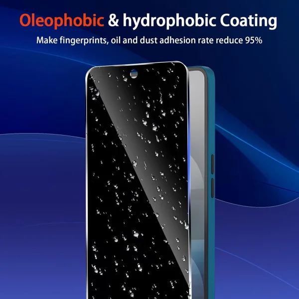Стъклен Протектор 5D Full Glue Privacy да Nothing Phone (4a), черен 2