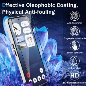 Удароустойчив протектор Full Glue за Nothing Phone (4a), прозрачен 2