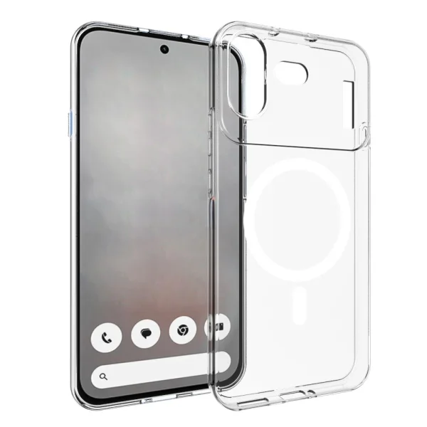 Silicone case Watermark-Resistant for Nothing Phone (4b), transparent 1