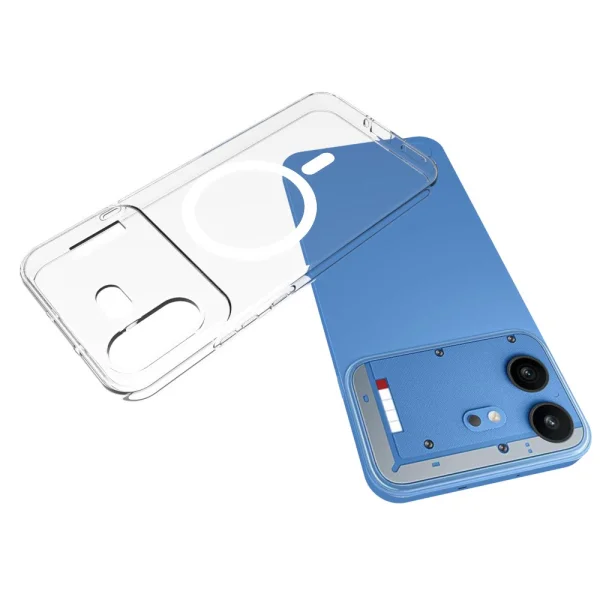 Silicone case Watermark-Resistant for Nothing Phone (4b), transparent 2