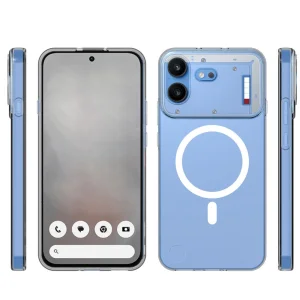 Silicone case Watermark-Resistant for Nothing Phone (4b), transparent 5