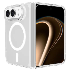 Калъф Magnetic TPU + Acrylic за iPhone Duo, прозрачен