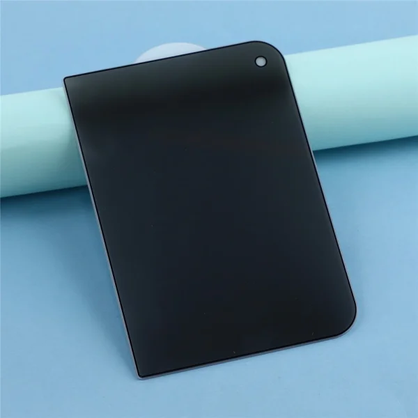 5D Full Glue Privacy Glass Screen Protector for iPhone Duo, black 4