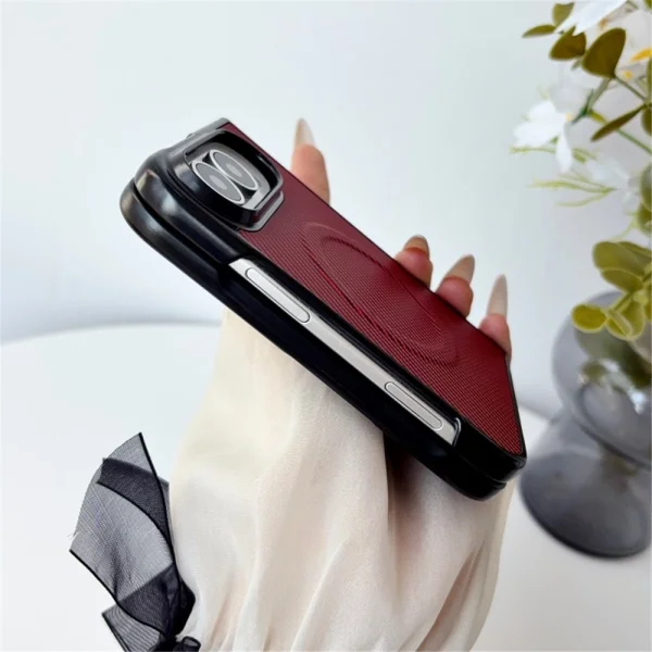Wanlonfeng TQ Series Magnetic Case for iPhone Duo, red 2