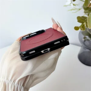 Wanlonfeng TQ Series Magnetic Case for iPhone Duo, red 4
